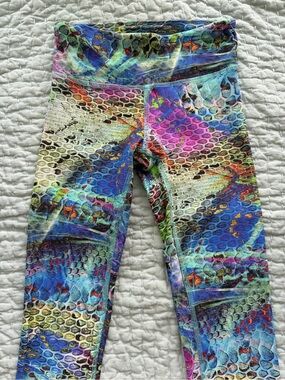 Flywheel Studio Printed High-Waist Leggings Size XS